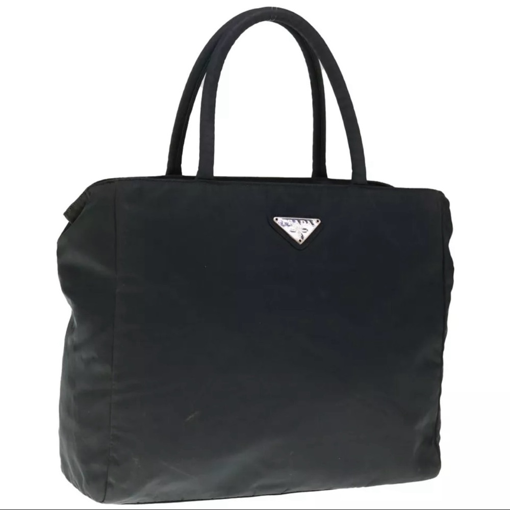 Vintage Prada Black Tote Bag Authentic